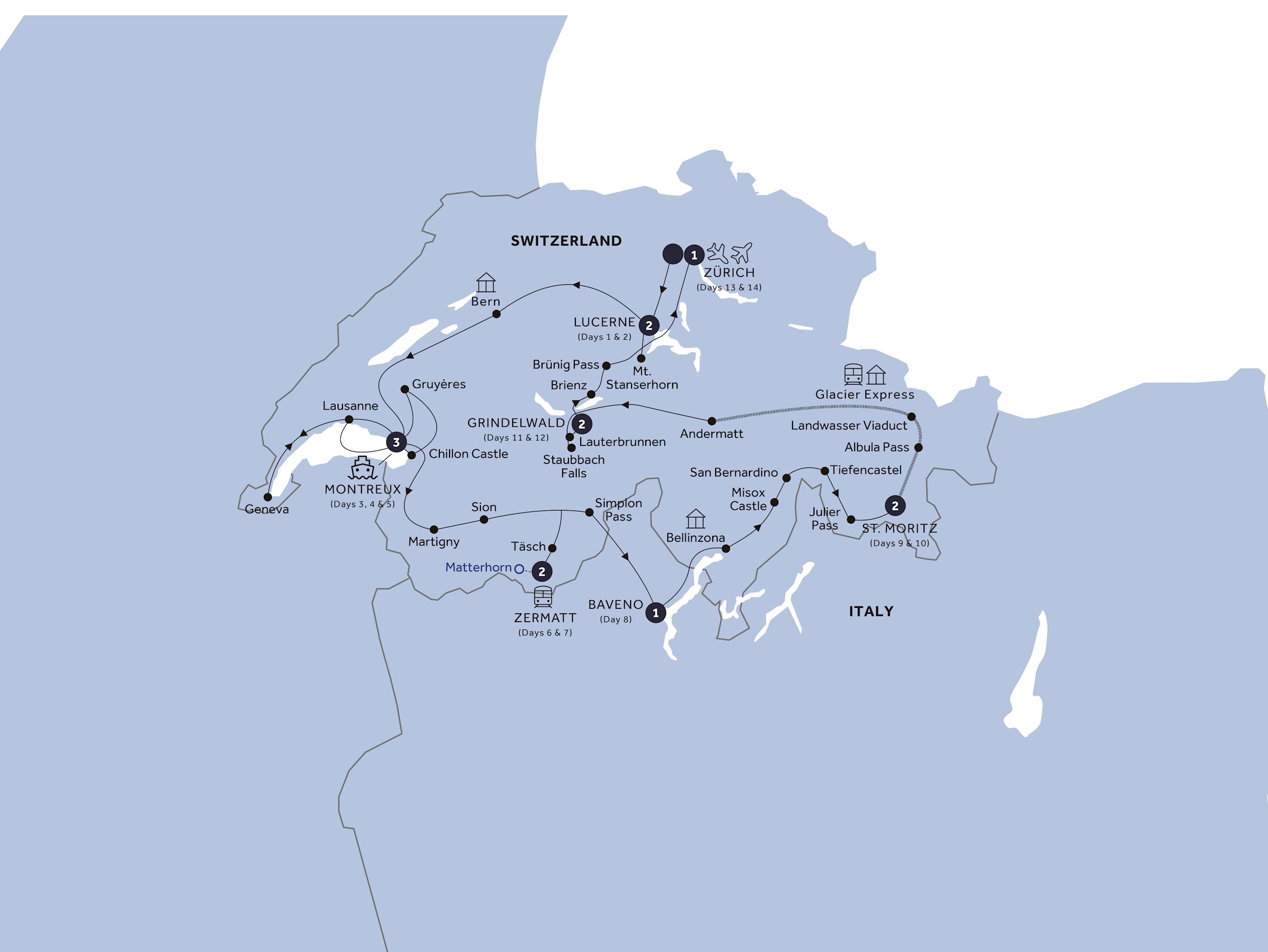 Country Roads of Switzerland Guided Tour Insight Vacations