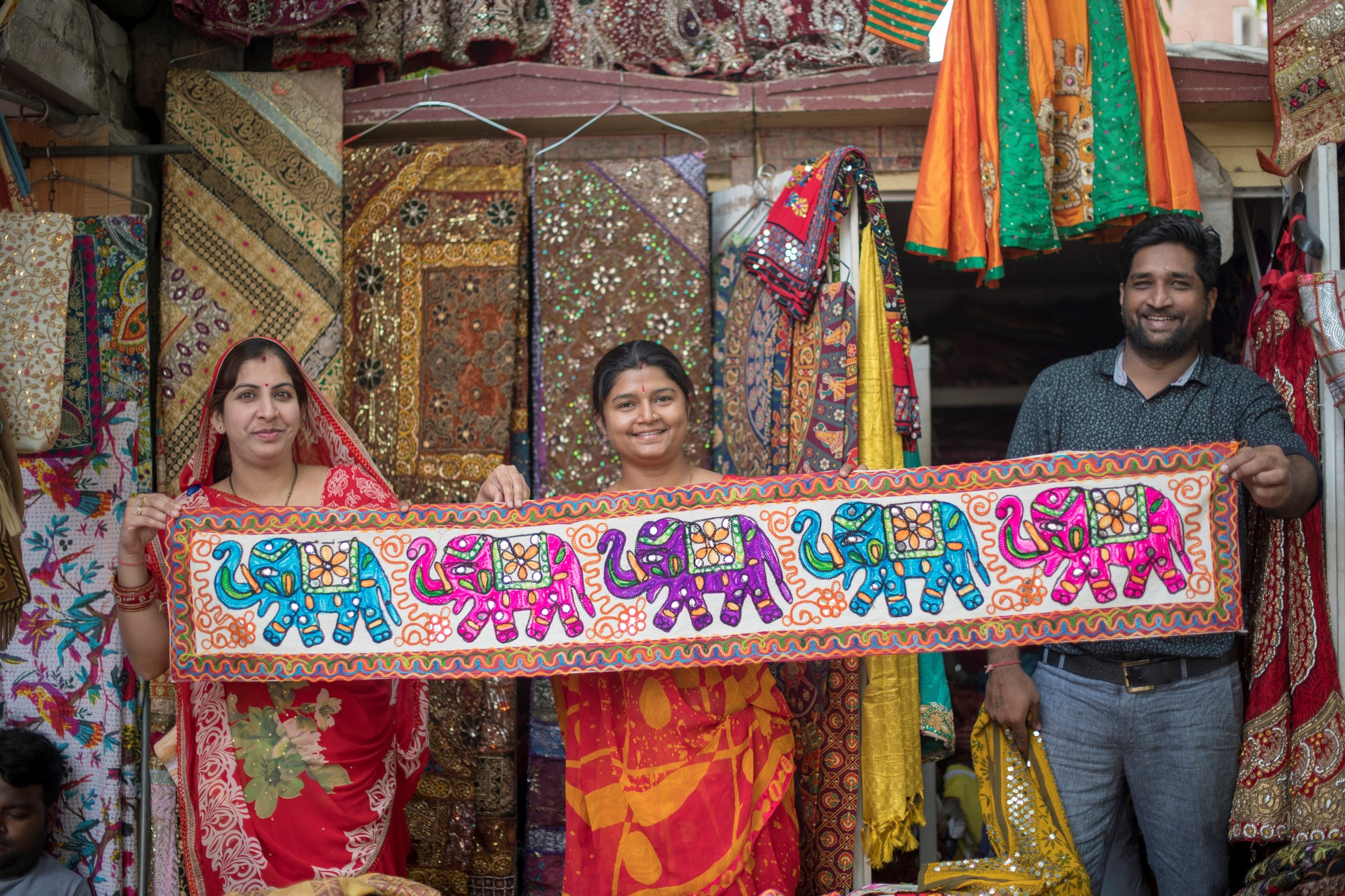Chandi Chowk Bazaar in Old Delhi, India
