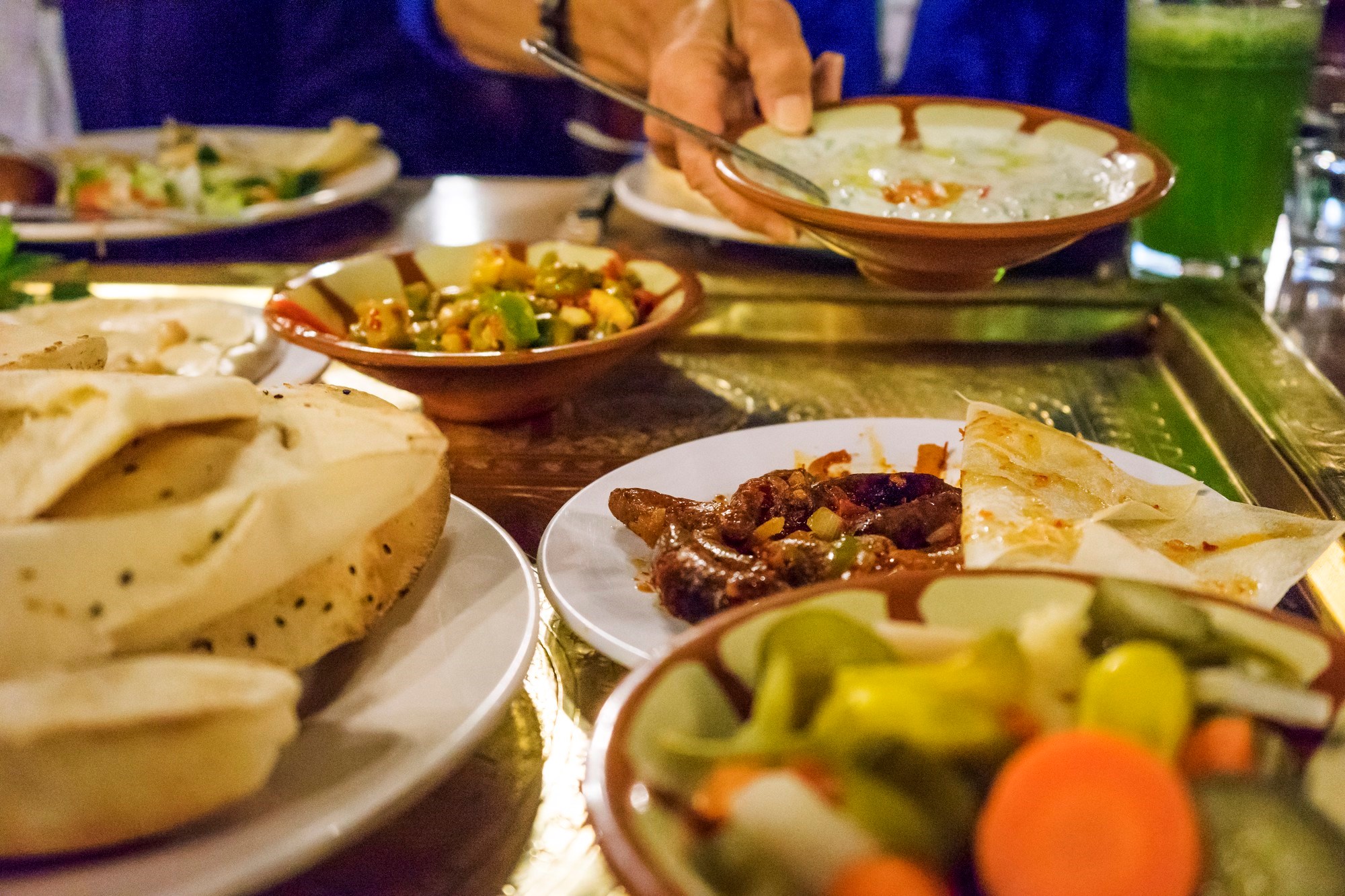 Mezze Dishes in Amman, Jordan