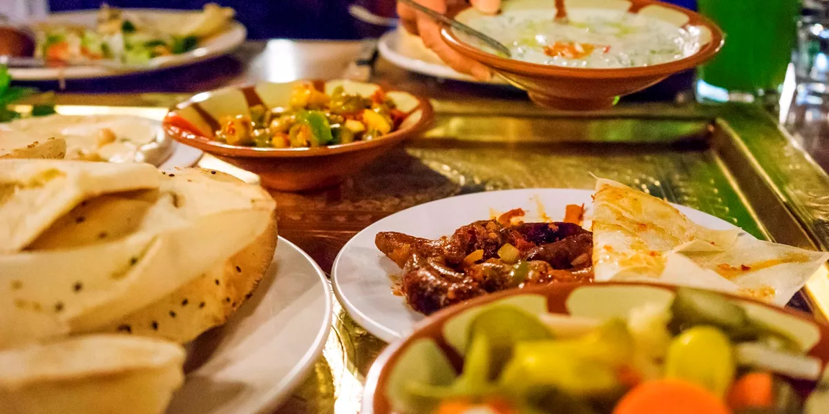 Mezze Dishes in Amman, Jordan