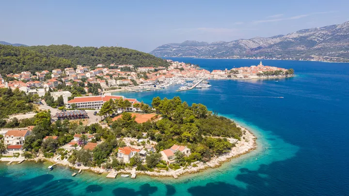 Korcula Old Town, Dalmatia, Croatia