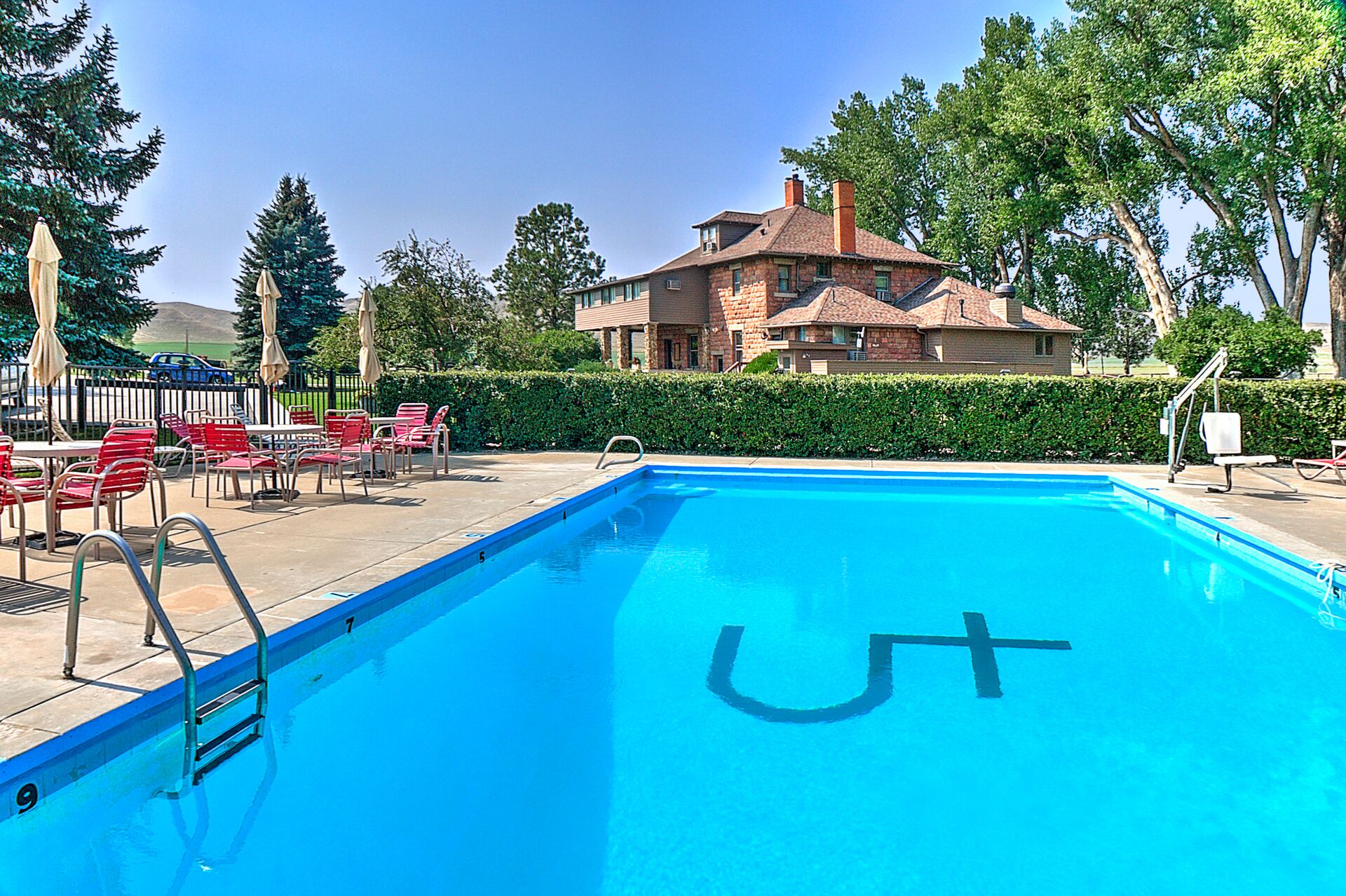 Large The Ranch Ucross Wyoming Usa Pool