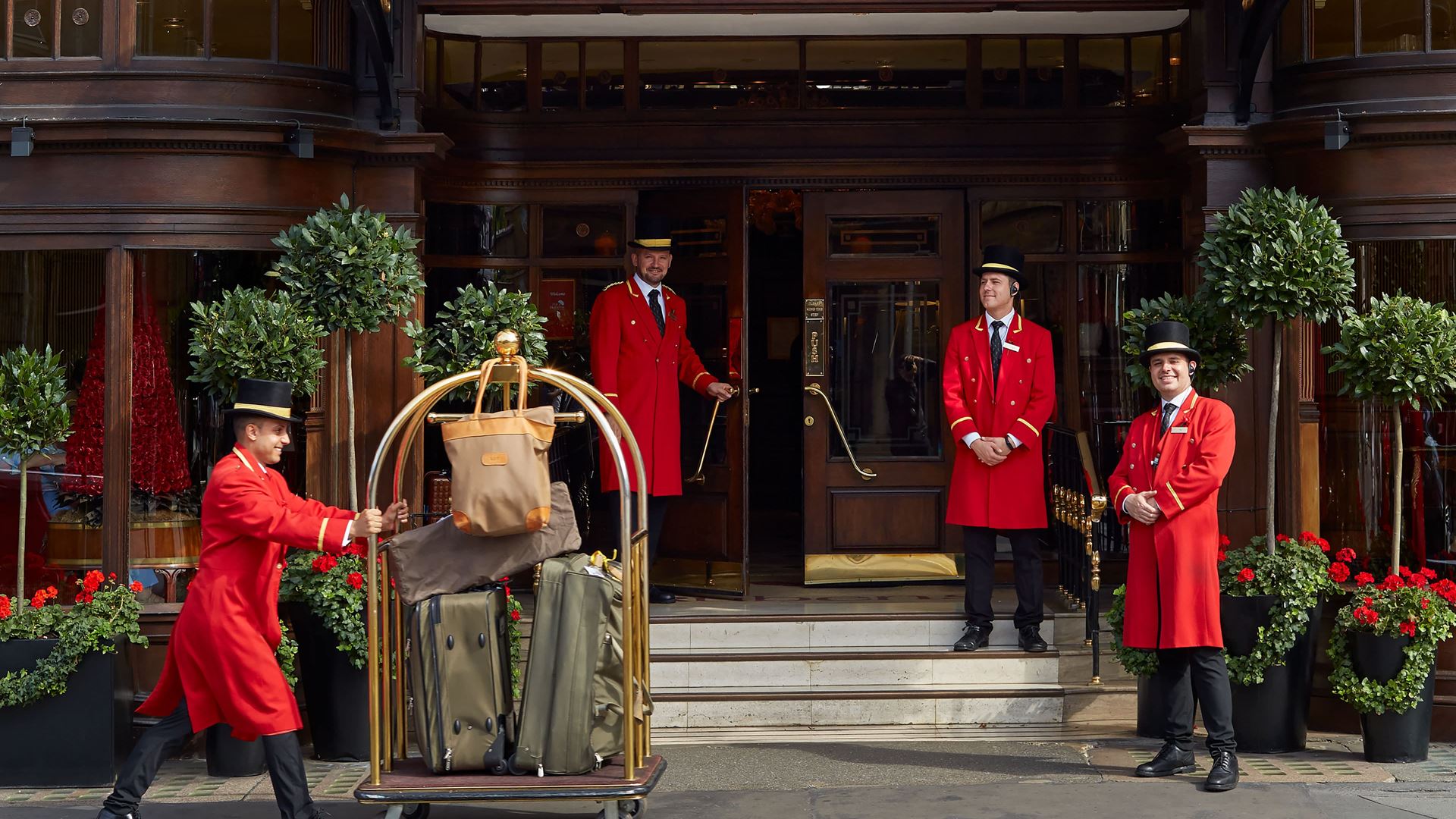 The Ruebens At The Palace Doormen