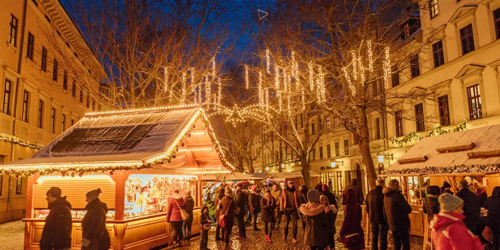 Christmas Market In Weimar, Germany 892948032
