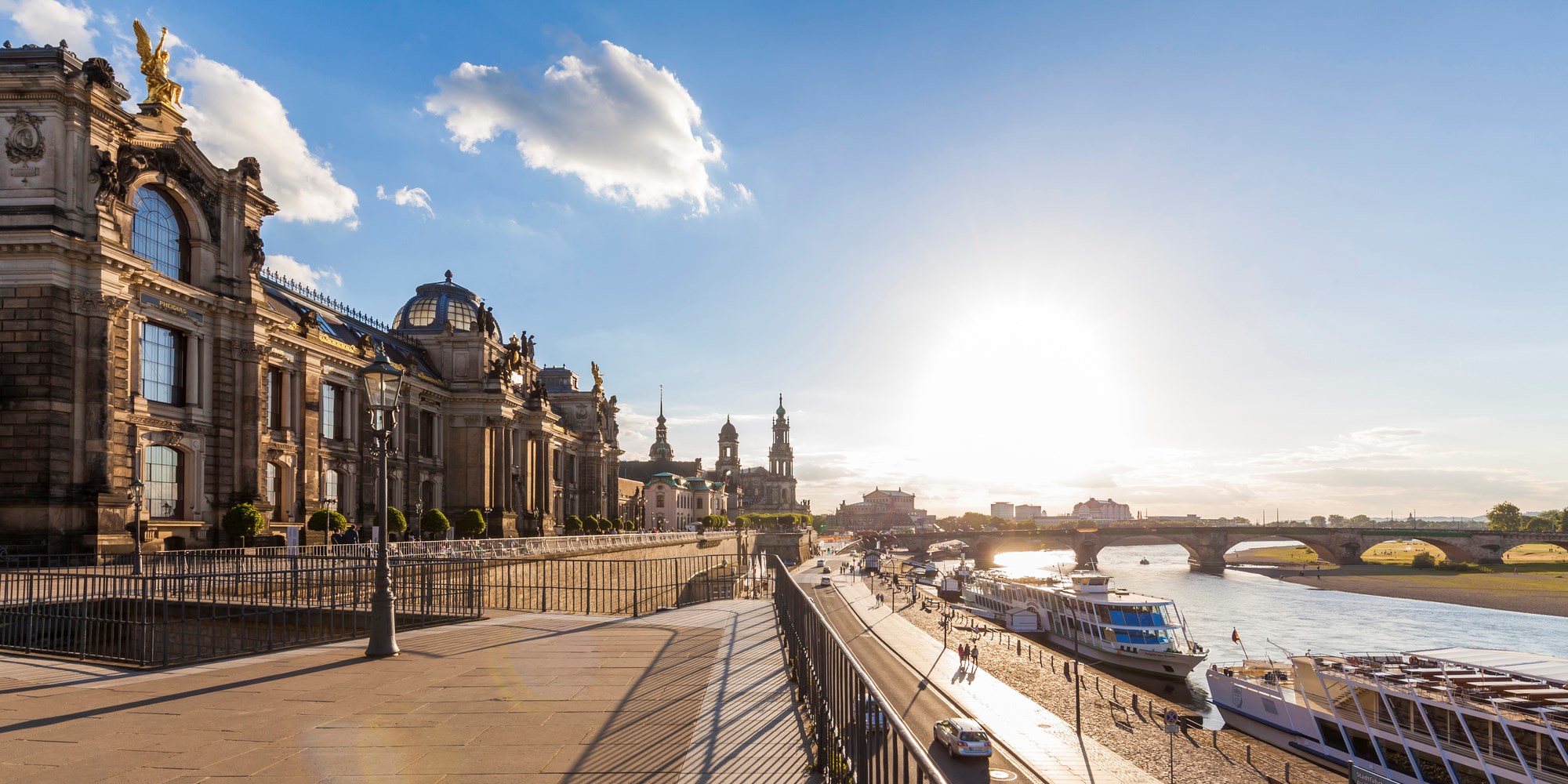 Dresden on the Elbe, Germany