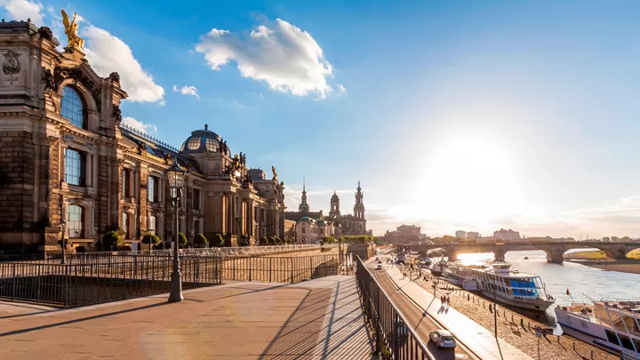 Dresden on the Elbe, Germany