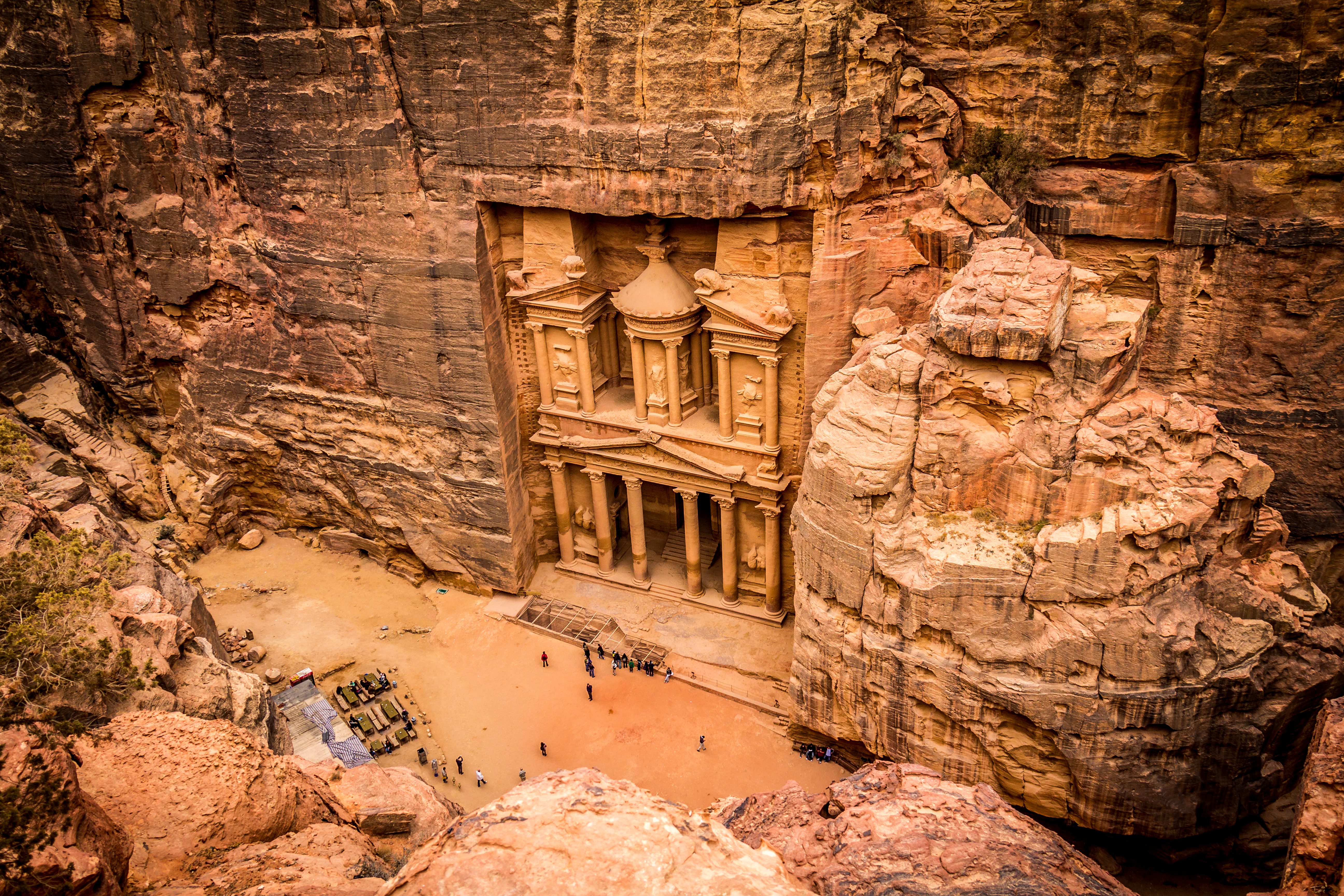 The Treasury in Petra, Jordan