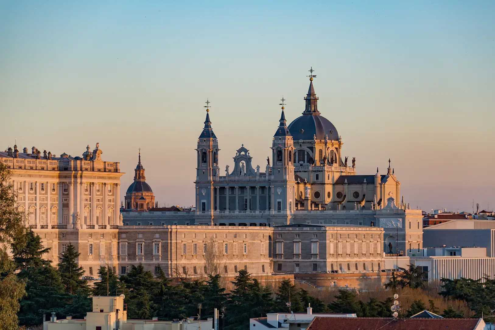 Depart Madrid, Spain