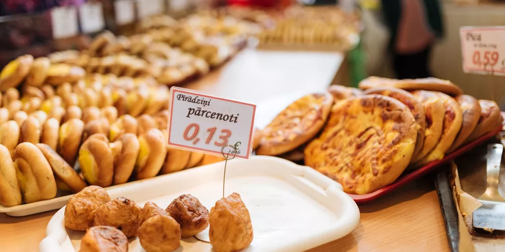 Breads And Pastries Selection, Riga, Latvia