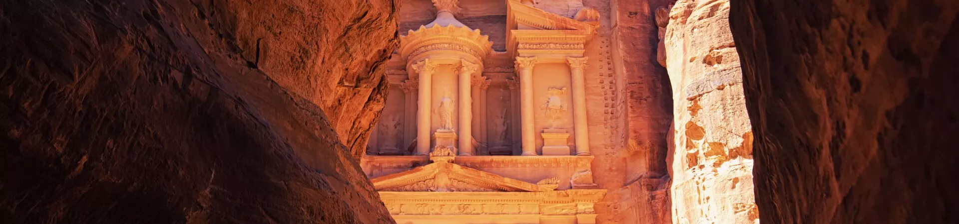 Ruins of Petra, Jordania