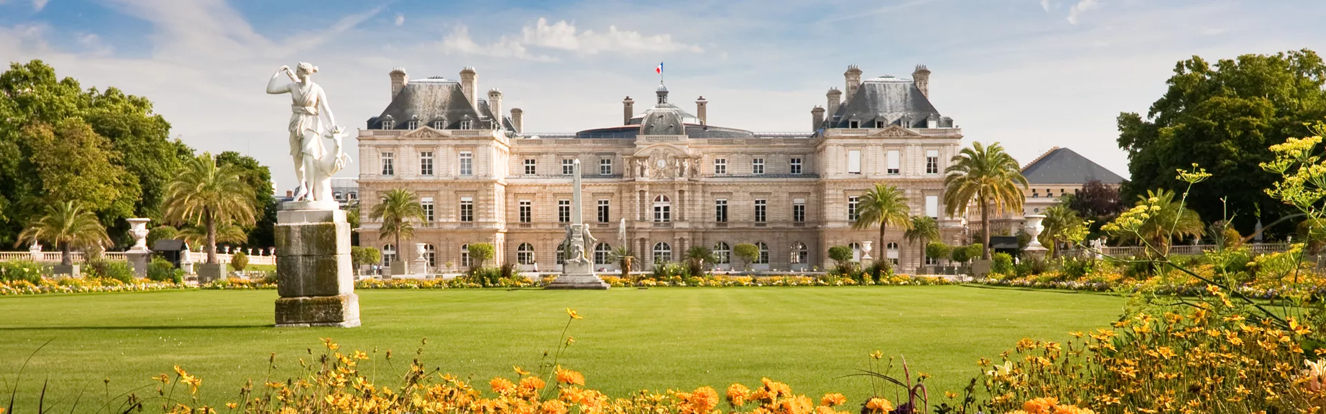 The Luxembourg Gardens and Palace