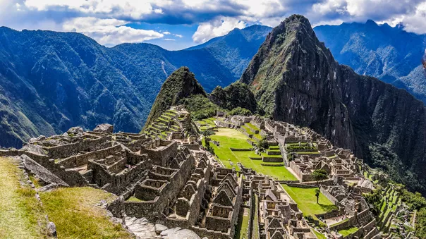 A scenic view of Macchu Pichu, Peru