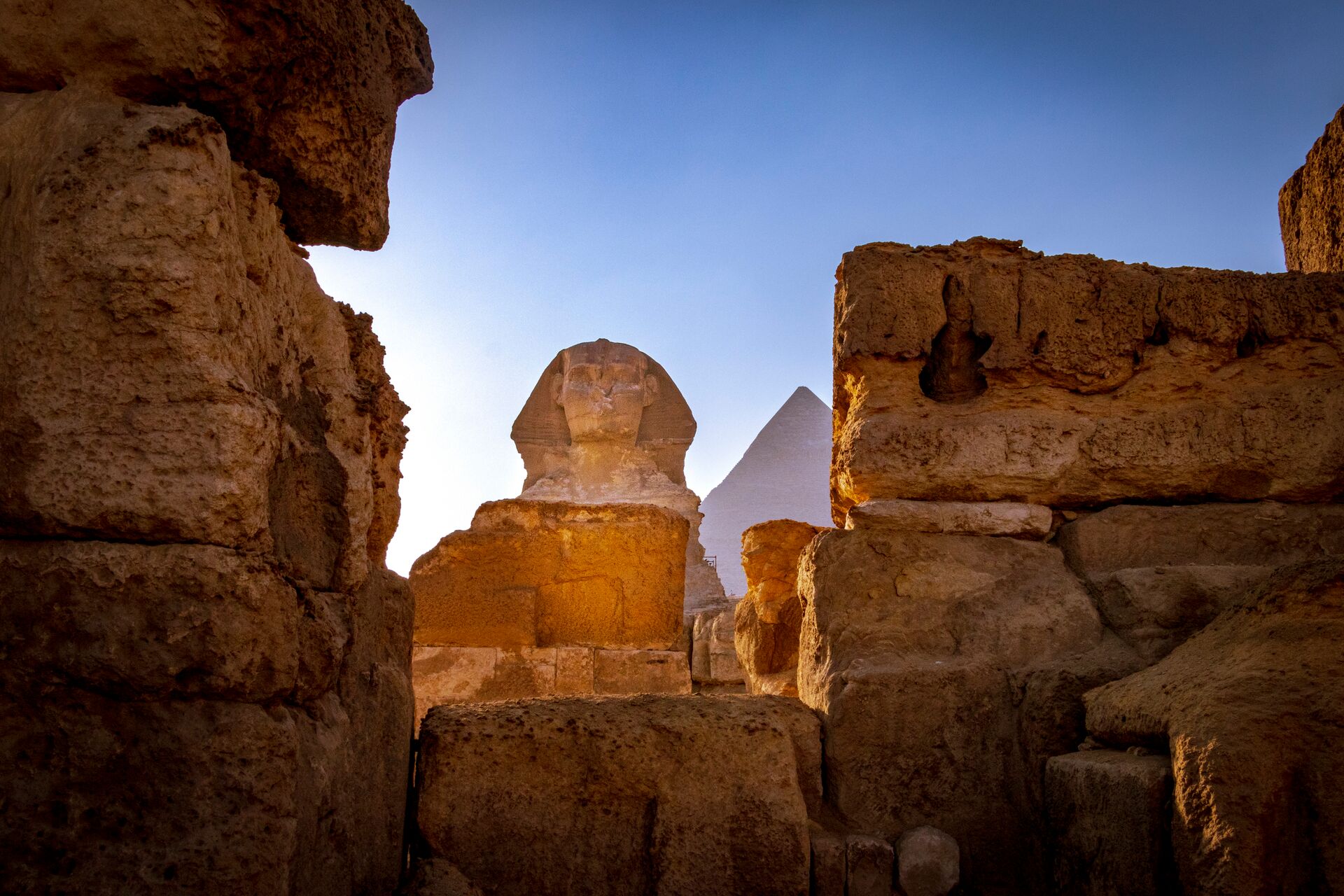 Great Sphinx in Giza, Egypt