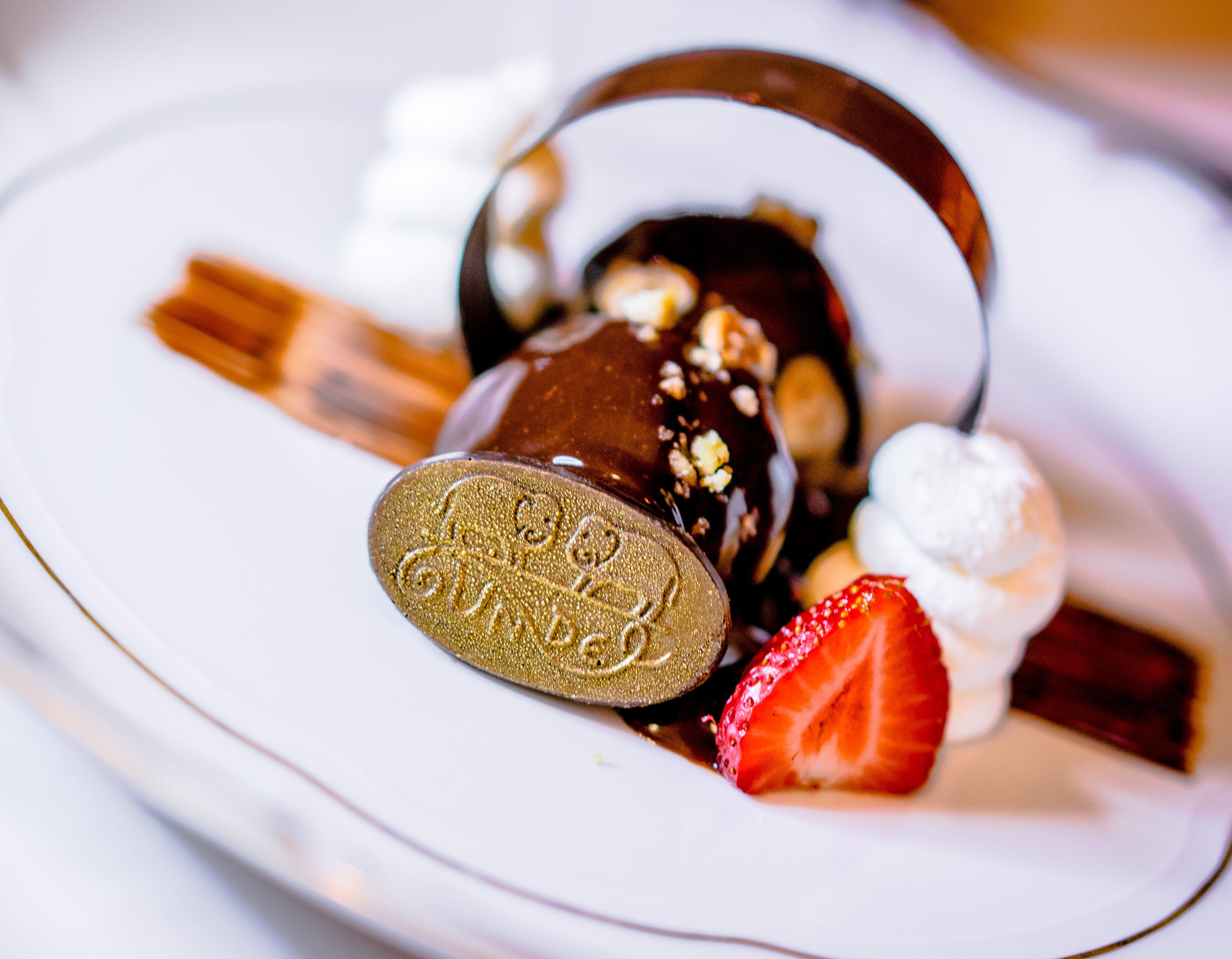 Gundel and strawberry