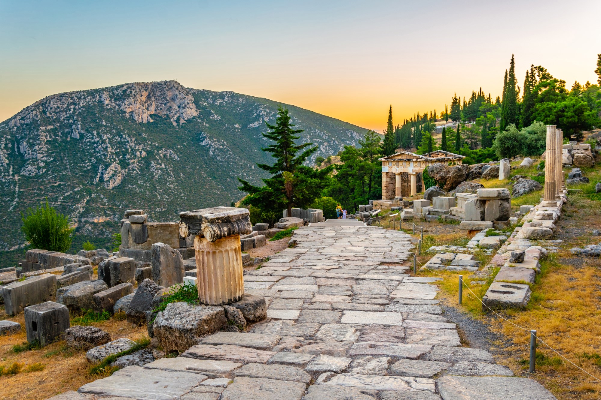 Athenian Treasury Delphi Greece 