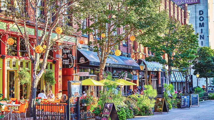 Richmond Street in Charlottetown, Canada