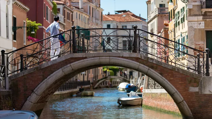 Sightseeing in Venice, Italy