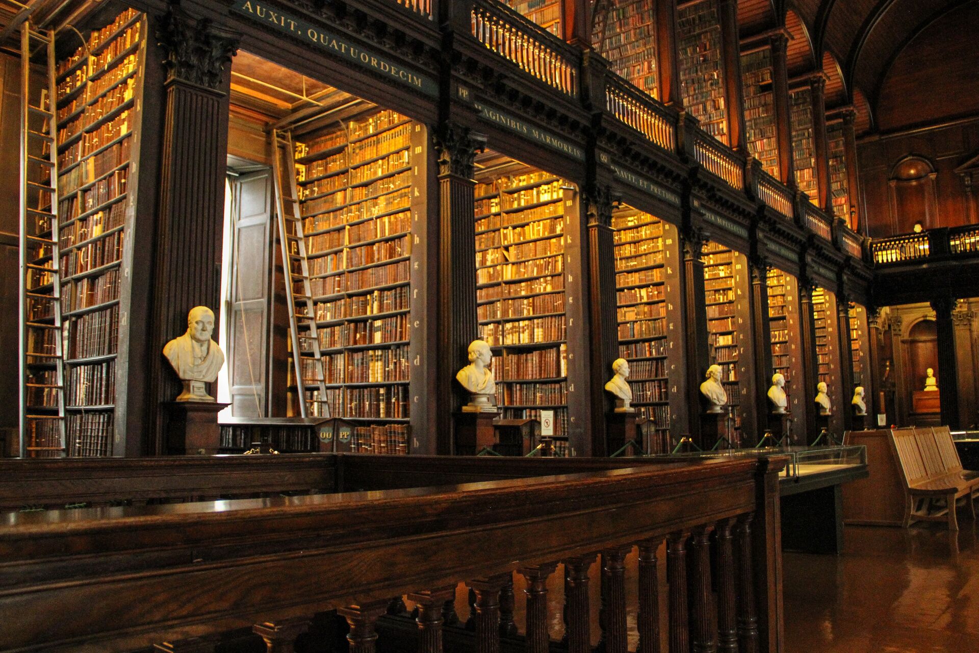 Books in Trinity College, Dublin, Ireland