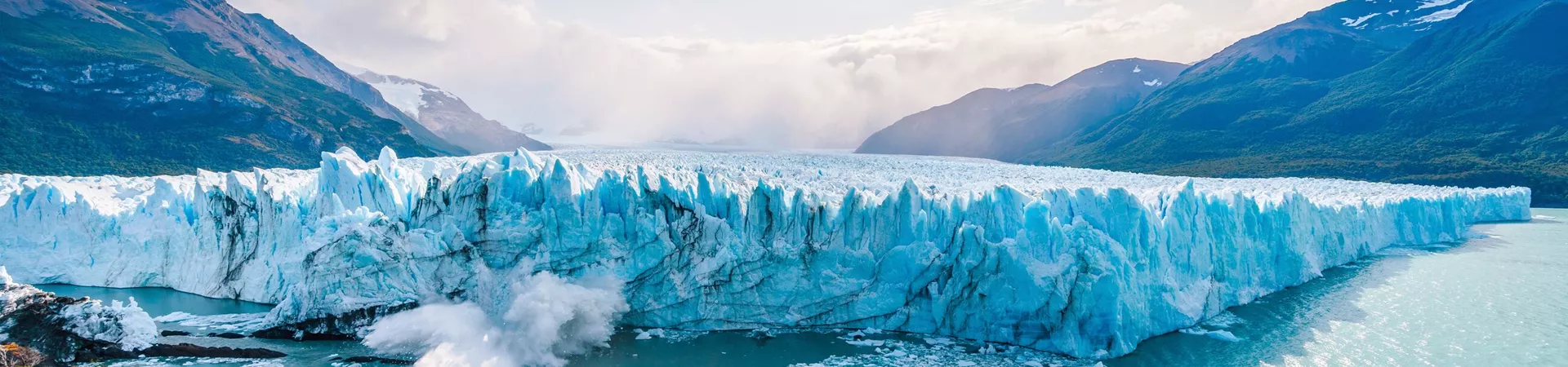 Perito Moreno Glacier In Los Glaciares National Park, El Calafate, Patagonia Argentina