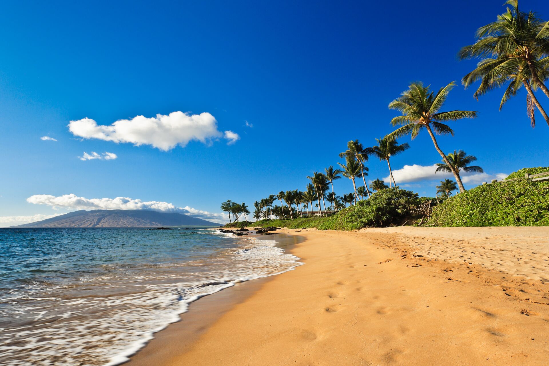Beach in Wailea, Maui, Hawaii