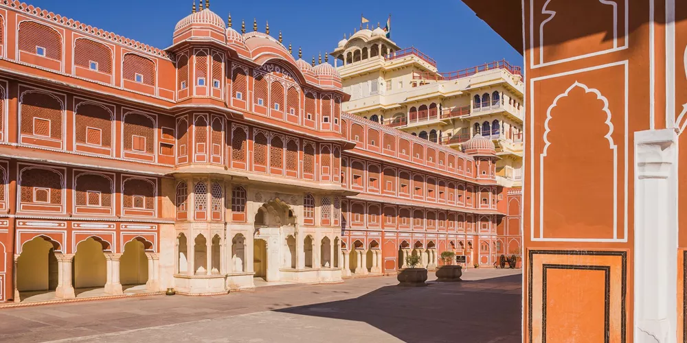 Buildings of Jaipur, India