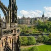 View of Old Town Edinburgh, Scotland