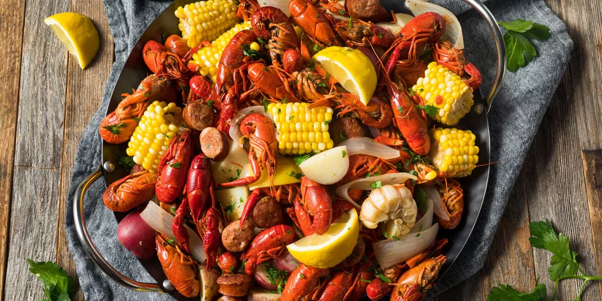 Homemade Southern Crawfish Boil