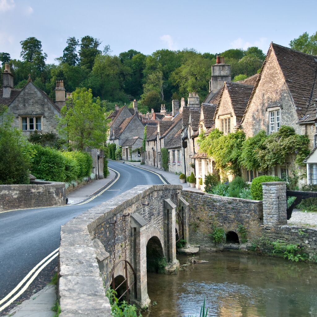 Picturesque village in the Cotwolds, England, United Kingdom