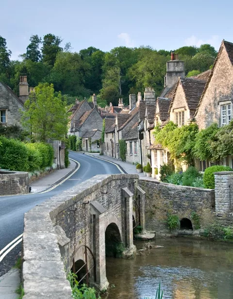 Picturesque village in the Cotwolds, England, United Kingdom