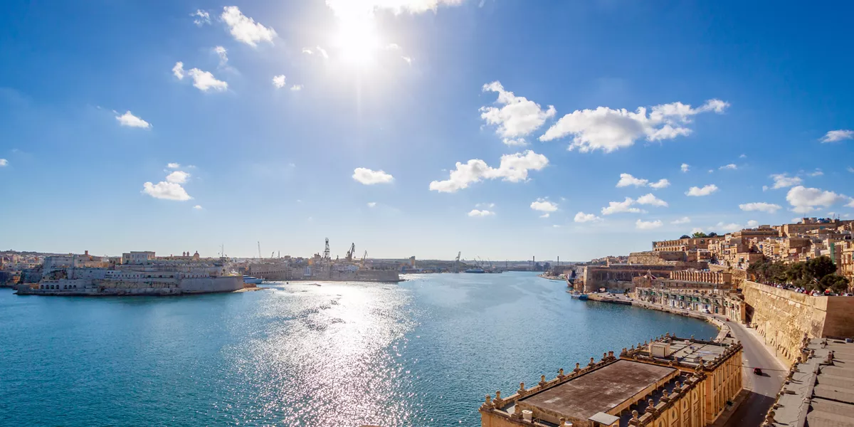 Grand Marina of Sliema in Malta