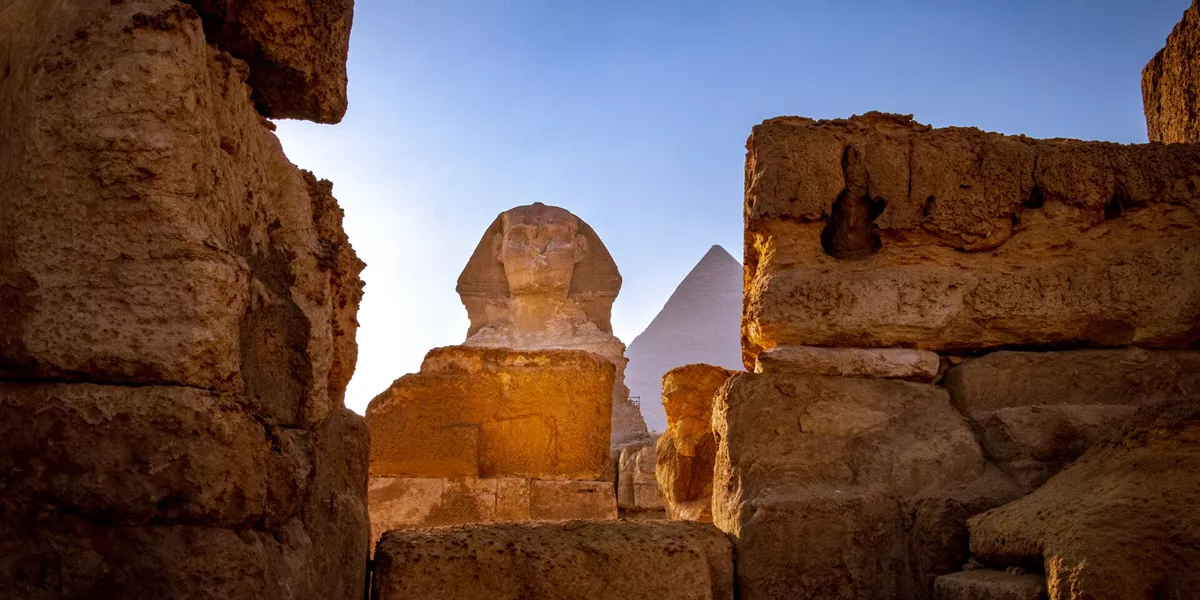 Great Sphinx in Giza, Egypt