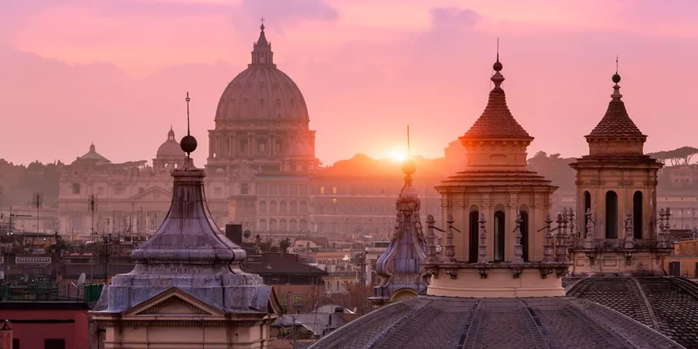 Medium St Peter's Basilica, From The Pincio 163295972