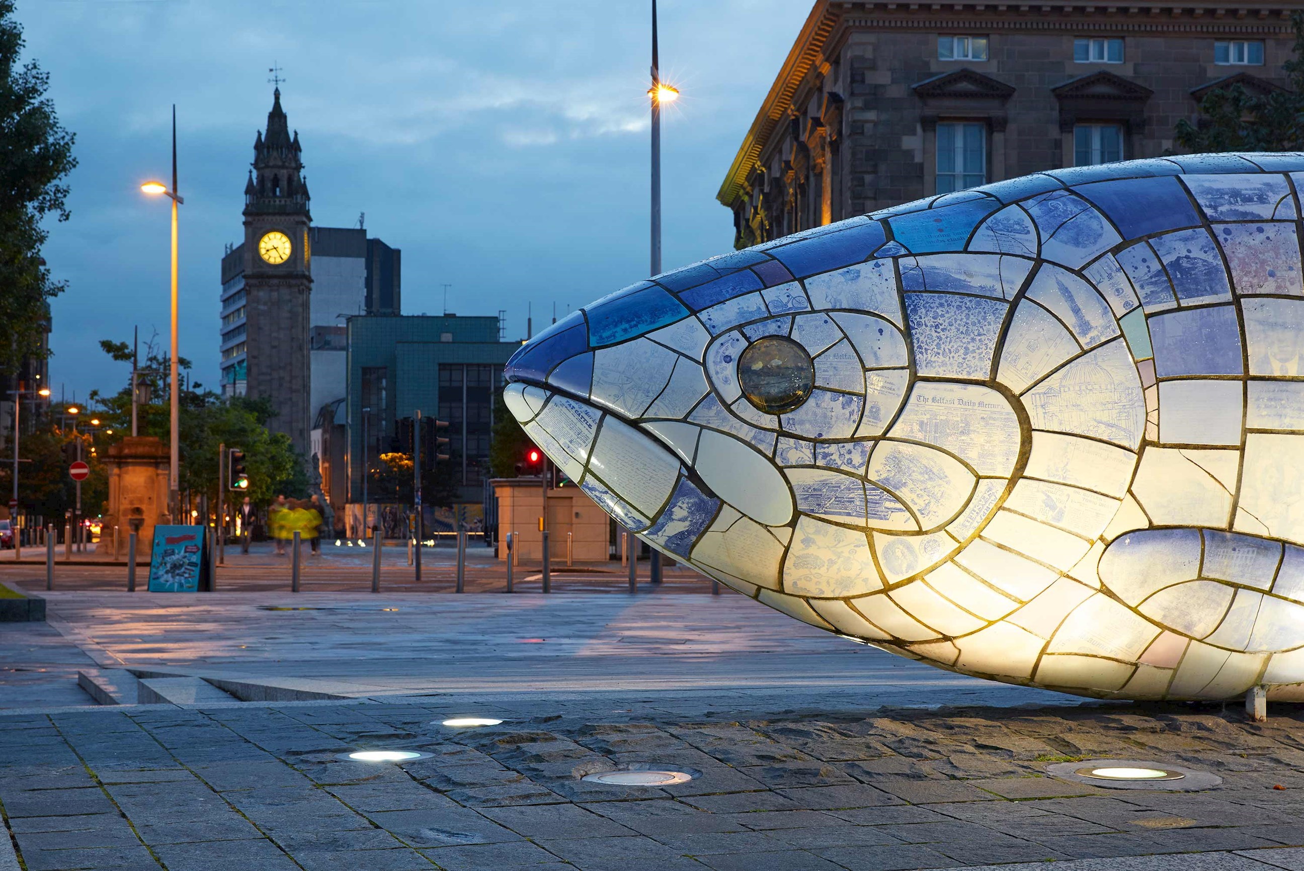 Big Fish in Belfast, Northern Ireland