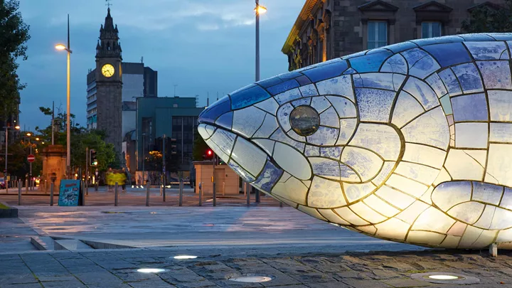 Big Fish in Belfast, Northern Ireland