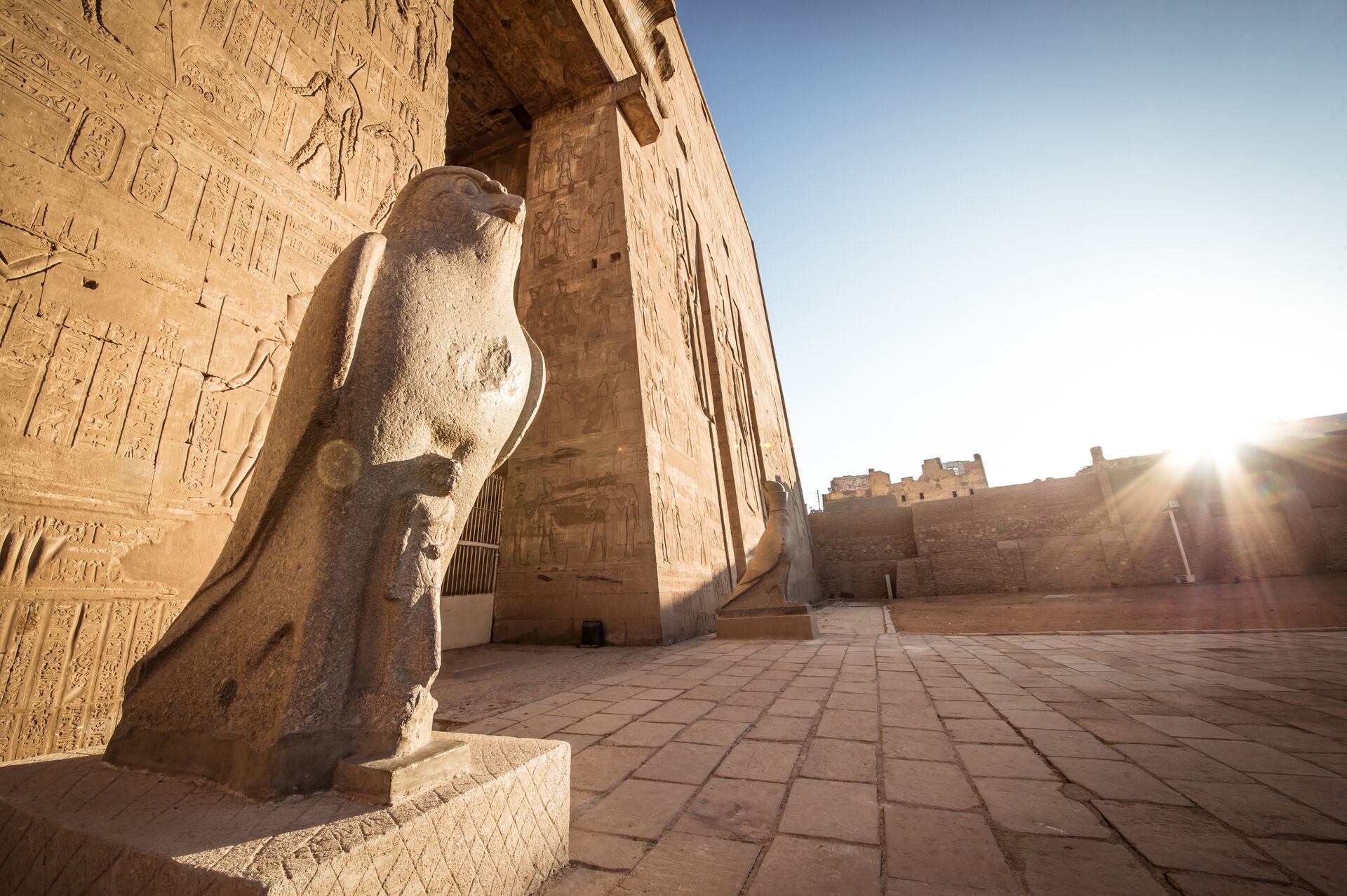 Ancient Egyptian Temple in Egypt, North Africa