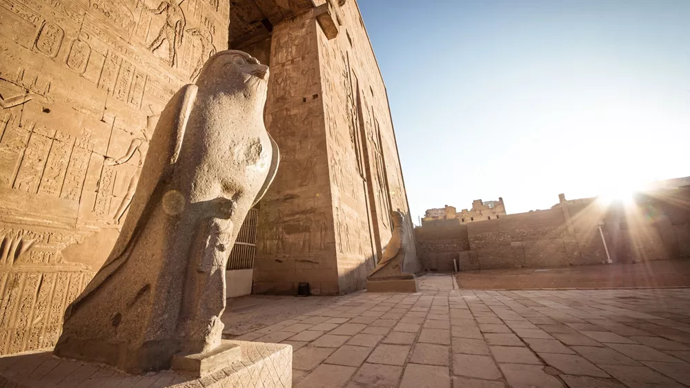 Ancient Egyptian Temple in Egypt, North Africa