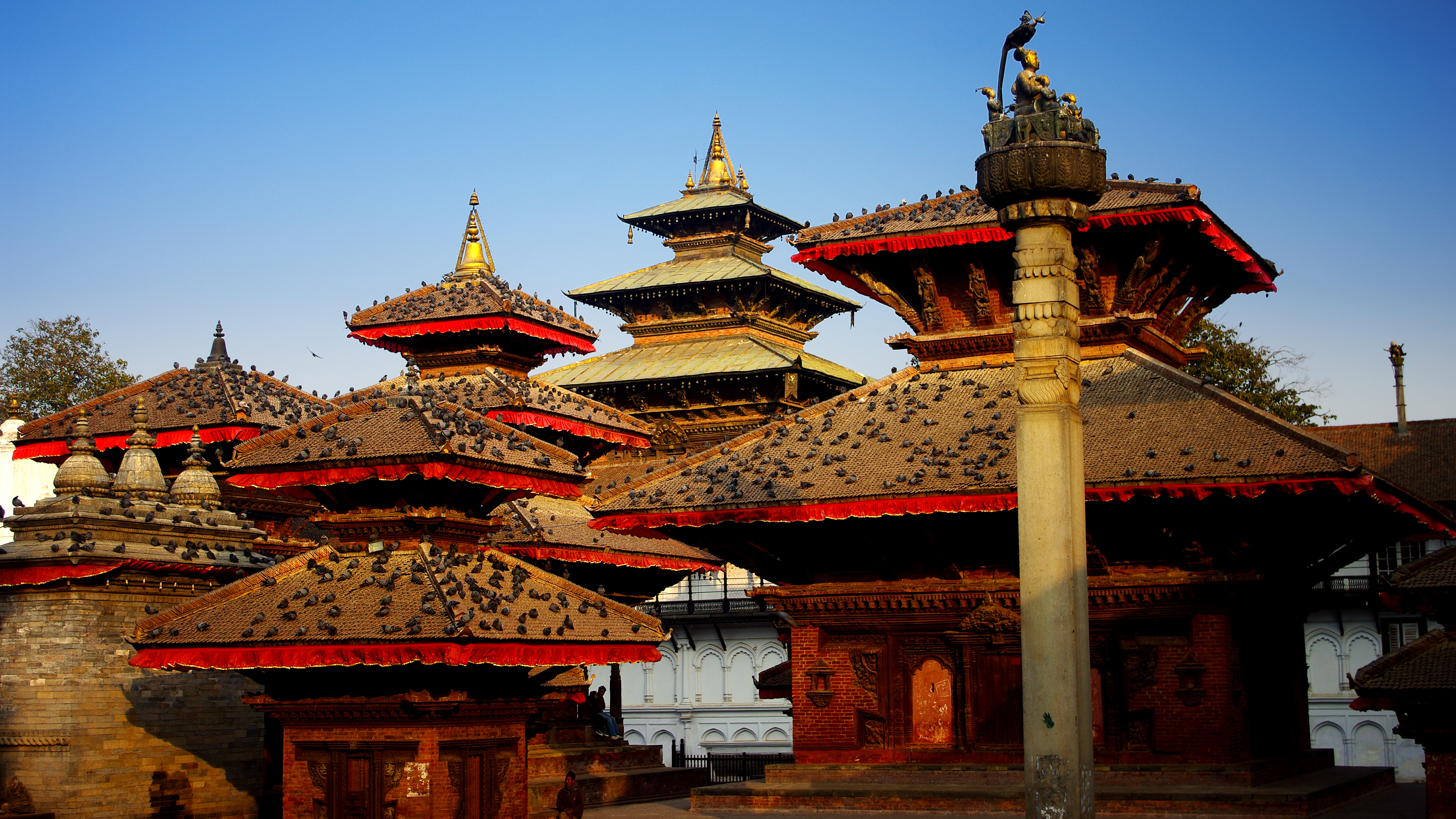Temple at Kathmandu Durbar Square, Nepal