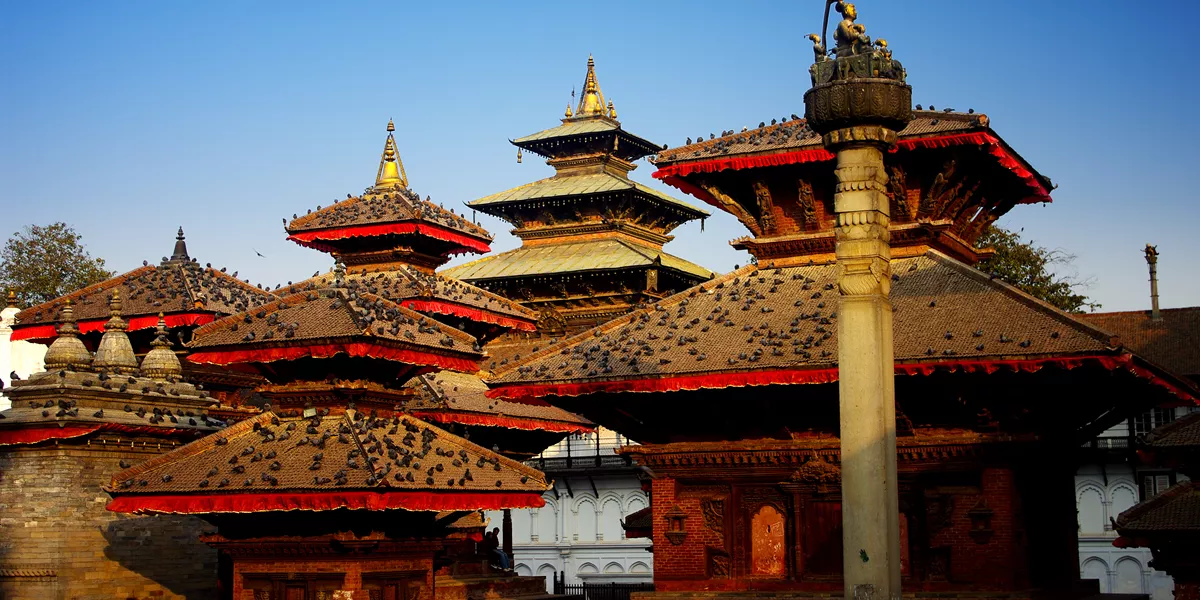 Temple at Kathmandu Durbar Square, Nepal