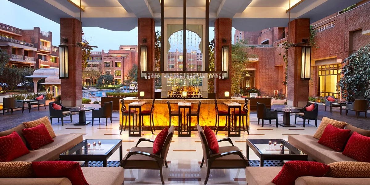 Large Itc Rajputana Jaipur India Jarokha Restaurant
