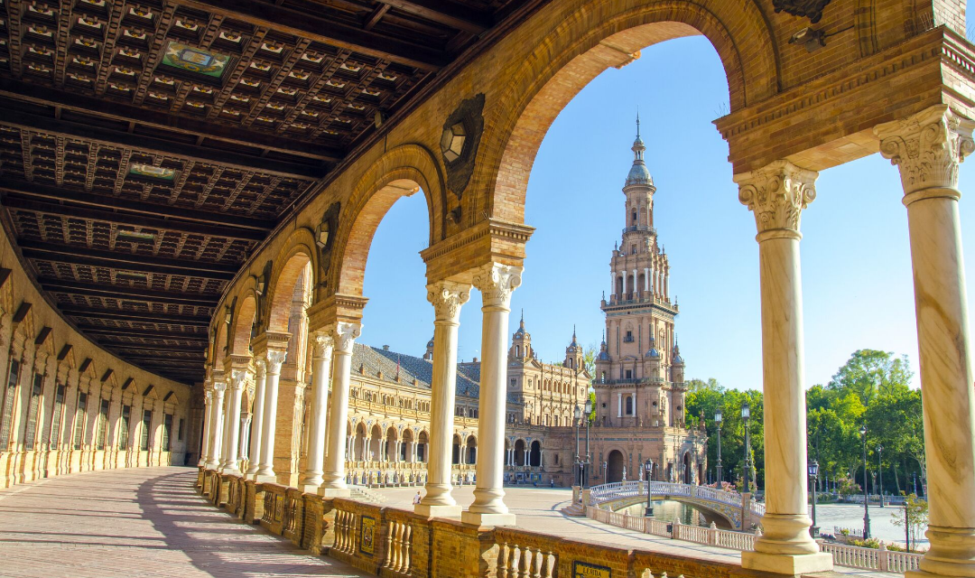 Beautiful architecture in Spain