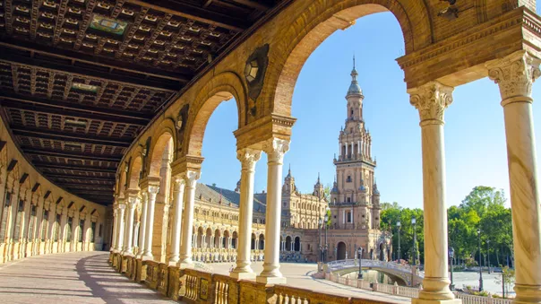 Beautiful architecture in Spain