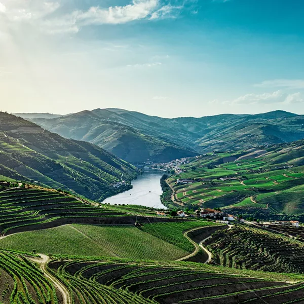 View From Vintage House Pinhao in Douro, Portugal