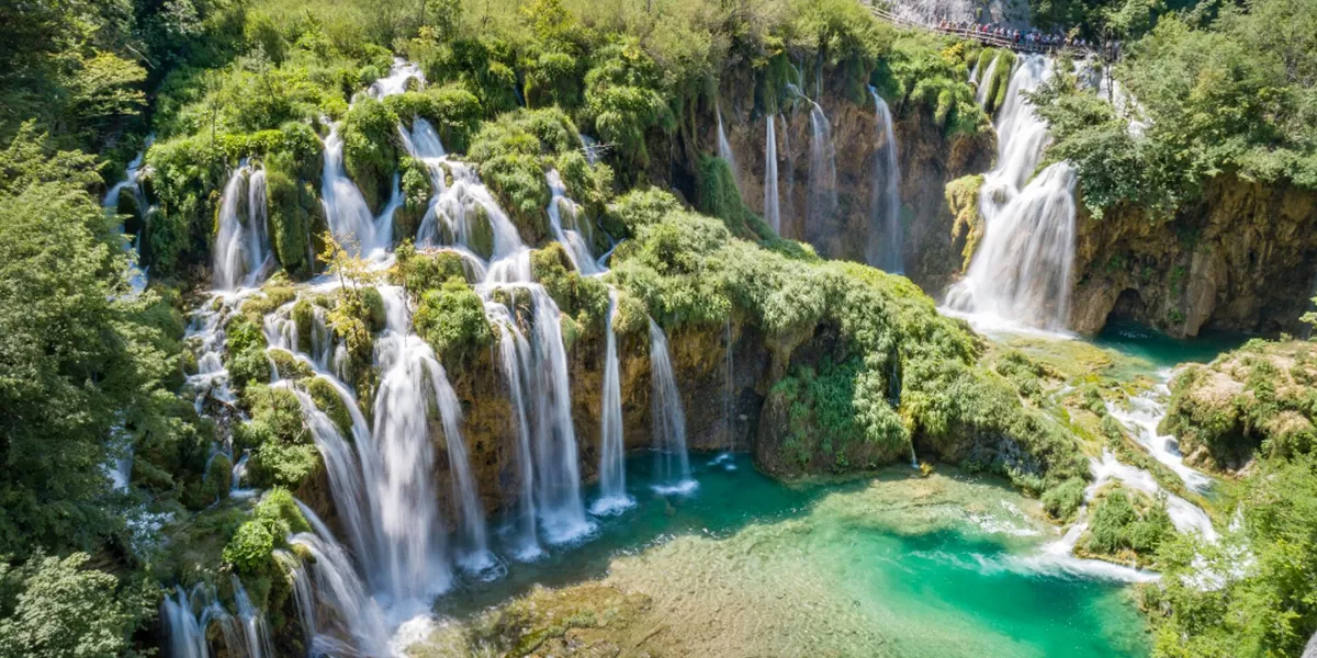 Wild Croatian Waterfall