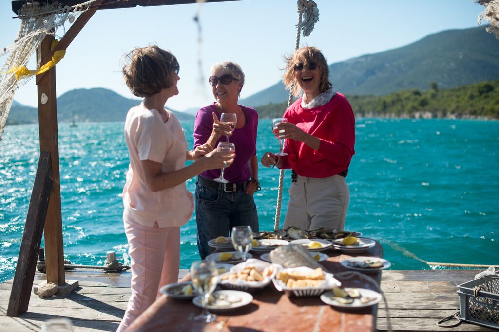 Medium Oyster Boat Ston Croatia 70