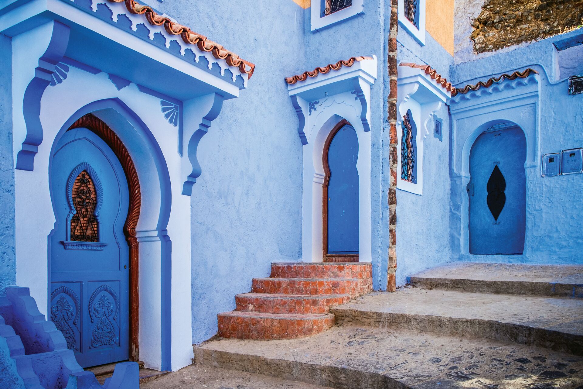 Blue Medina Morocco Africa