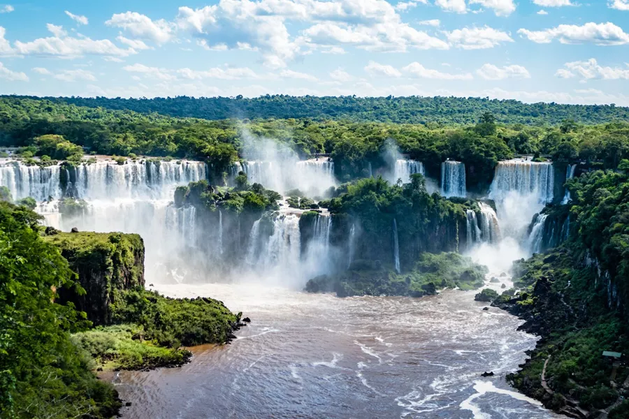 Large Iguassu Waterfall Brazil Argentina 950144012