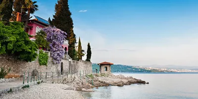 Adriatic Sea Scenic View, Opatija, Croatia