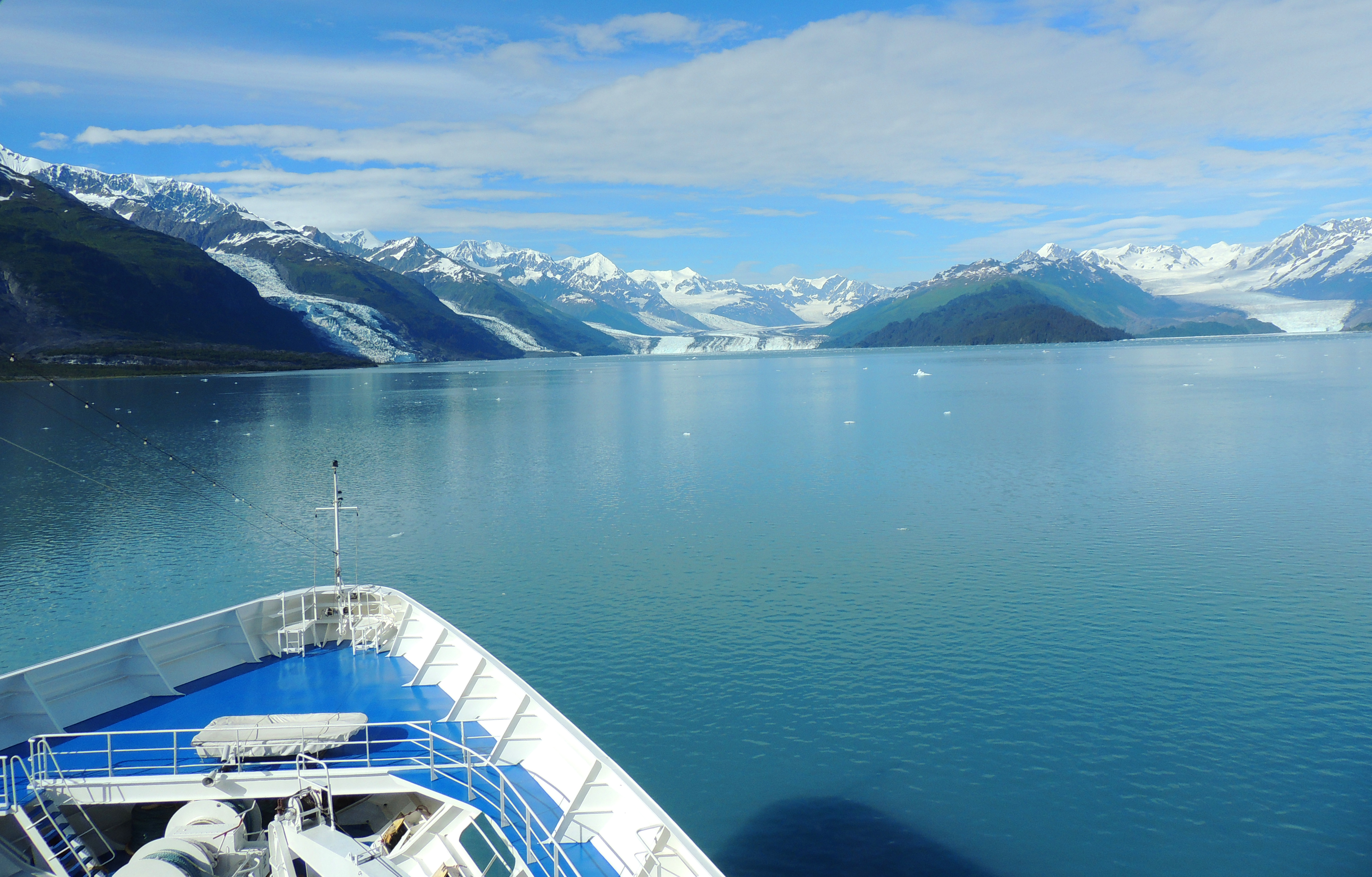 Harvard Glacier From A Ship In College Fjord, Alaska 899279528