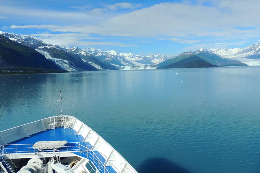 Harvard Glacier From A Ship In College Fjord, Alaska 899279528