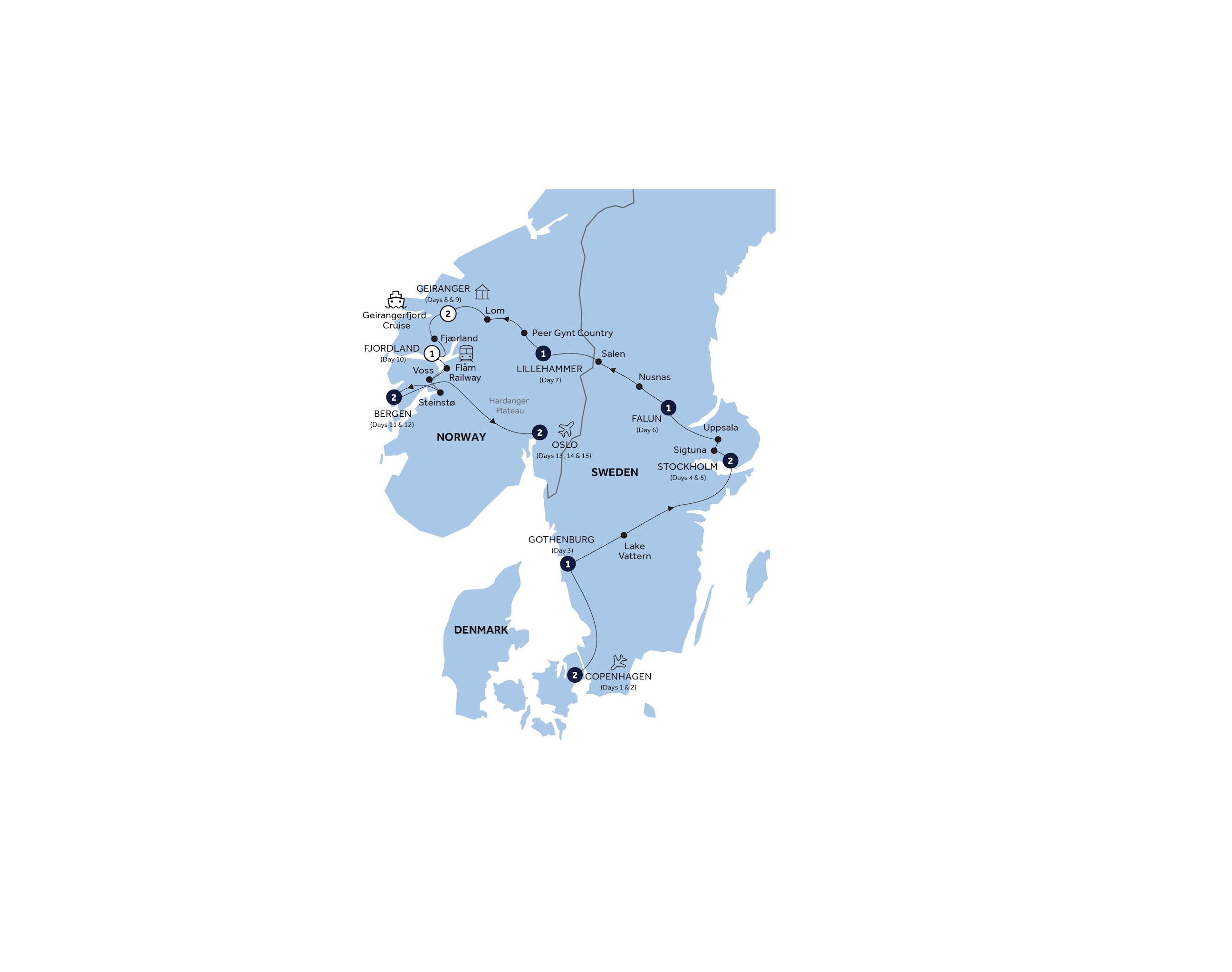 Spectacular Scandinavia & Fjords Guided Tour Insight Vacations